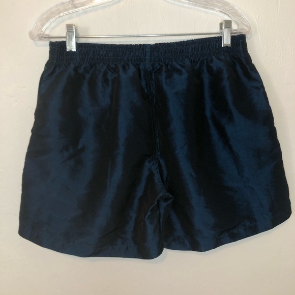 surf style Shorts Vintage Surf Style Blue Iridescent Shorts Nylon